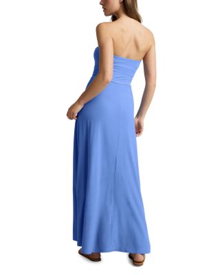 Featherweight Strapless Maxi Dress