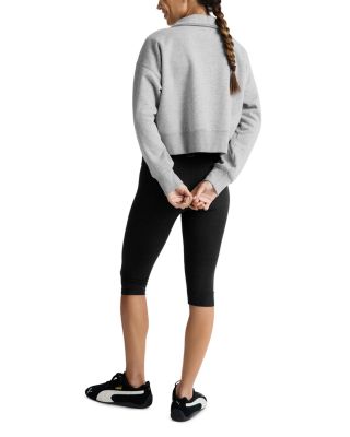 High Waisted Pedal Pusher Leggings