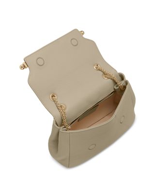East West Mini Leather Crossbody Bag