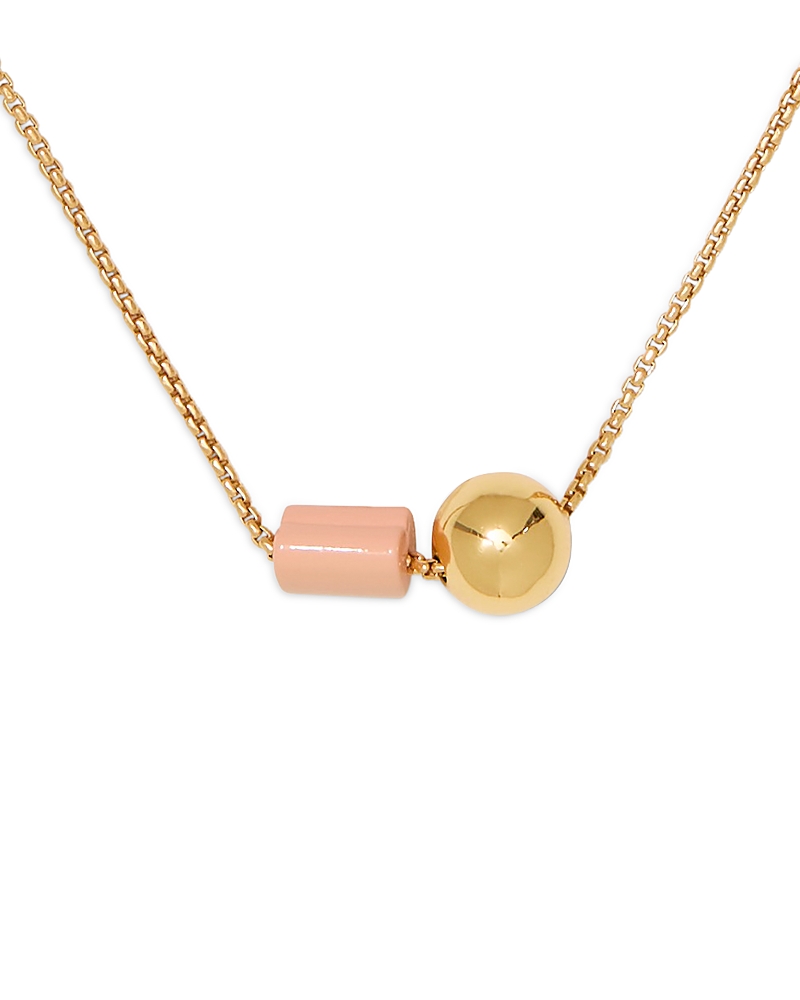 kate spade new york Geo Pop Pendant Necklace, 15