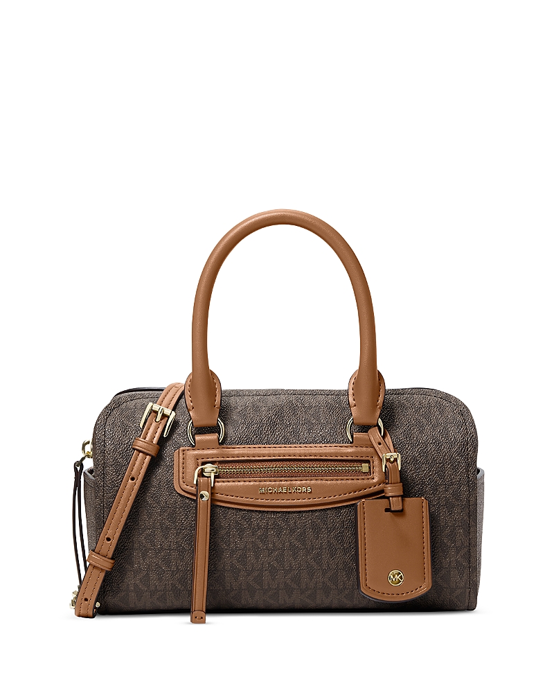 Michael Kors Jet Set Travel Extra Small Logo Print Duffle Bag