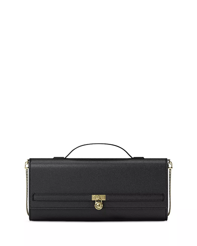 Michael Kors Hamilton Moderne Medium Leather Clutch