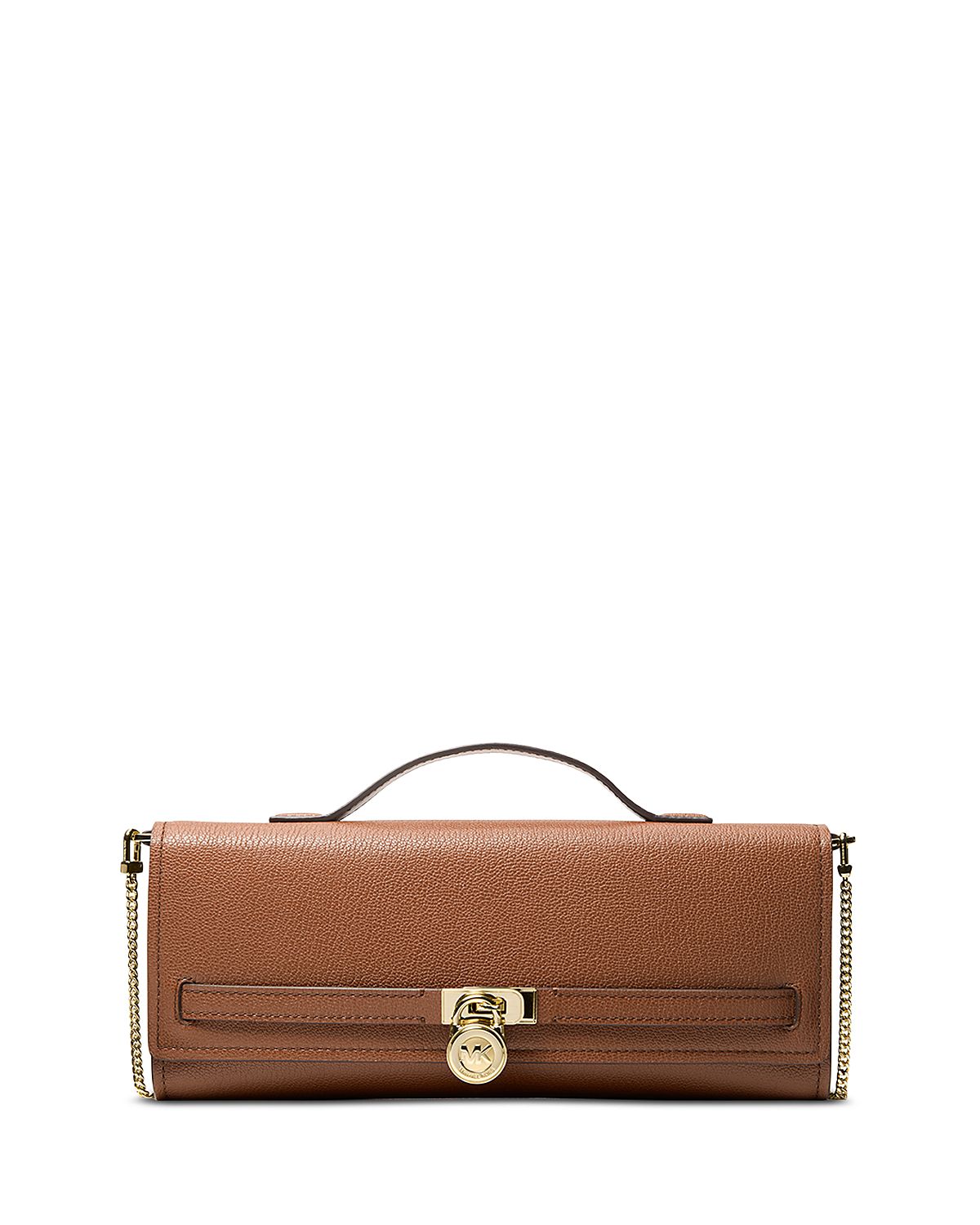 Michael Kors Hamilton Moderne Medium Leather Clutch