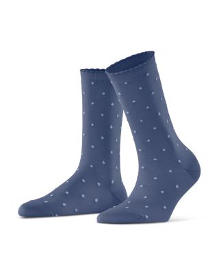 Spike Dot Crew Socks