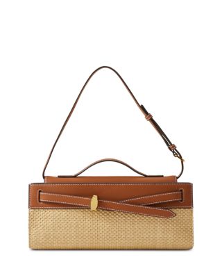 Dash Raffia Clutch 