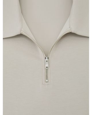 Interlock Half Zip Polo Shirt