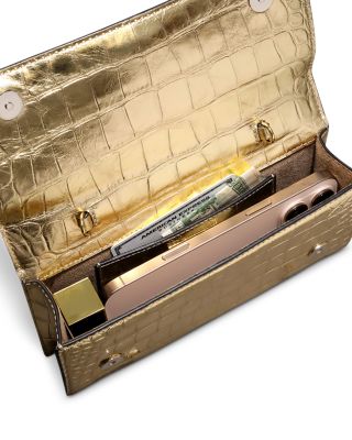 Lioness Embossed Leather Handbag 