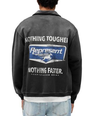 Nothing Faster Quarter Zip Logo Sweatshirt