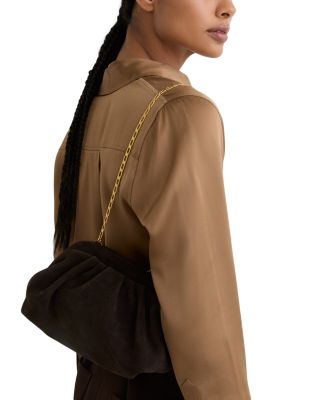 Mia Suede Clutch