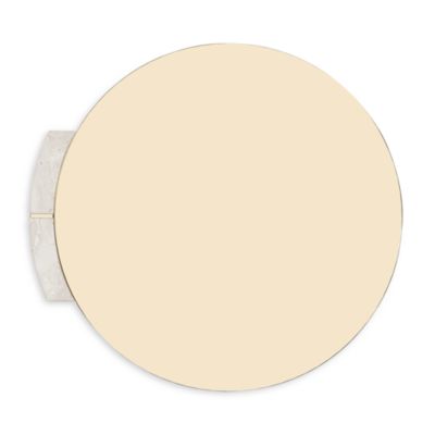 Overlap Round Side Table, Light