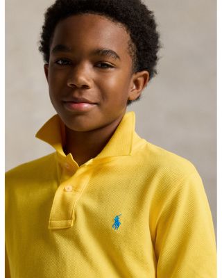 Boys' Cotton Mesh Polo Shirt - Big Kid