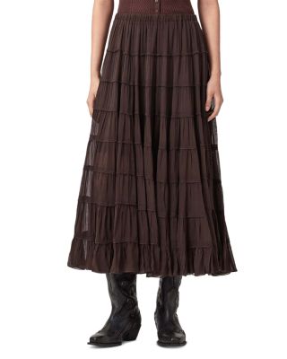 Eva Tiered Maxi Skirt