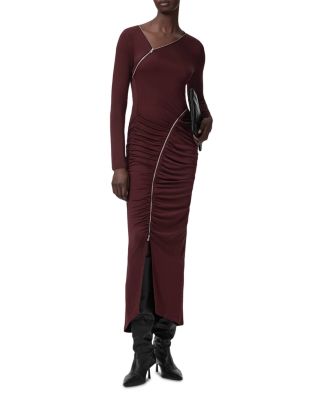 Elsie Zipper Maxi Dress