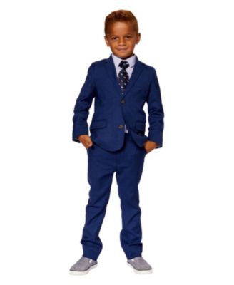Boys' Two-button Tailored Cut Blazer - Little Kid, Big Kid