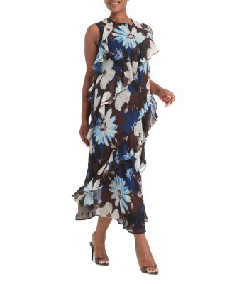 Aveline Floral Ruffle Dress