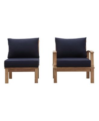  Marina Outdoor Patio Teak, Set of 2
