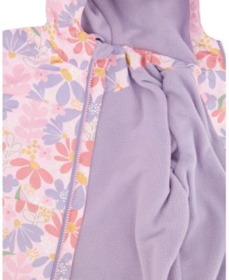 Girls' Two-Piece Mid-Season Flower Outerwear Set - Big Kid