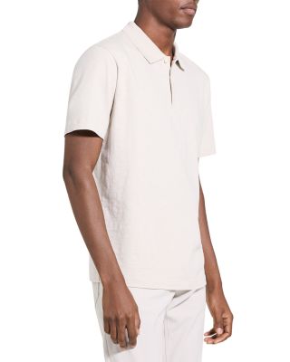 Bron Polo in Cosmos Slub Cotton