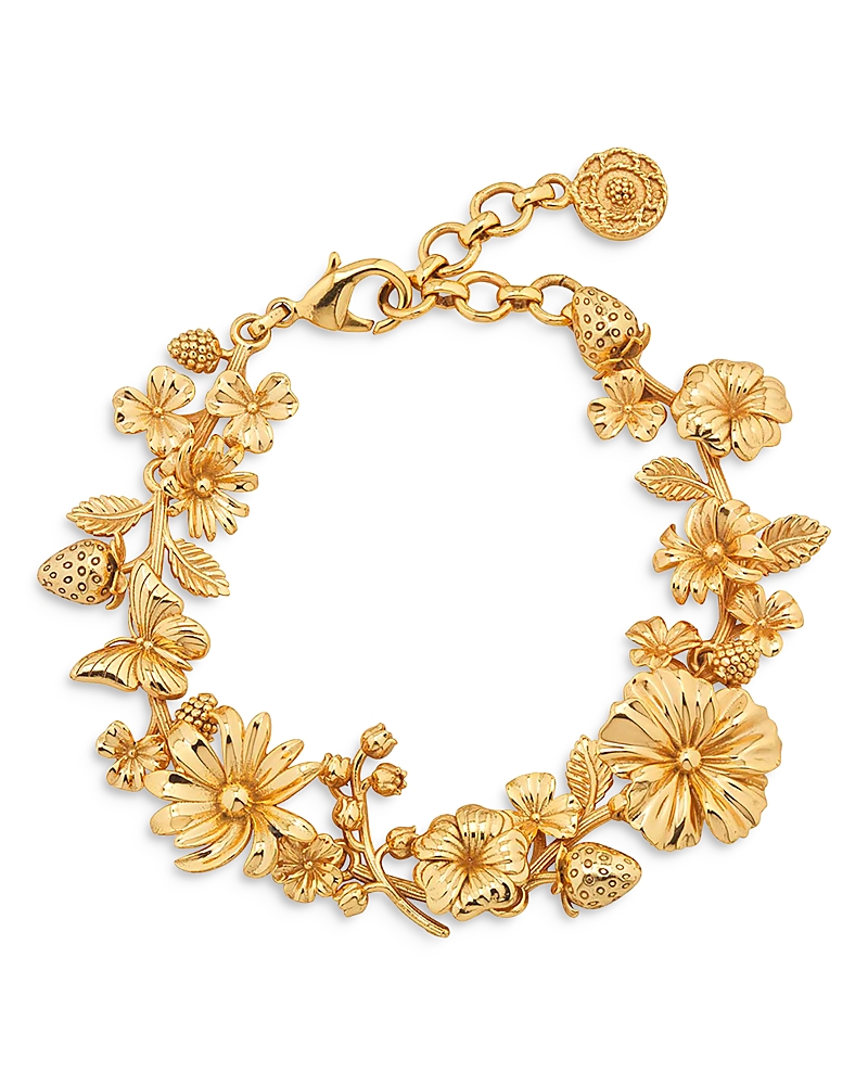 Capucine De Wulf Meadow Bouquet Link Bracelet