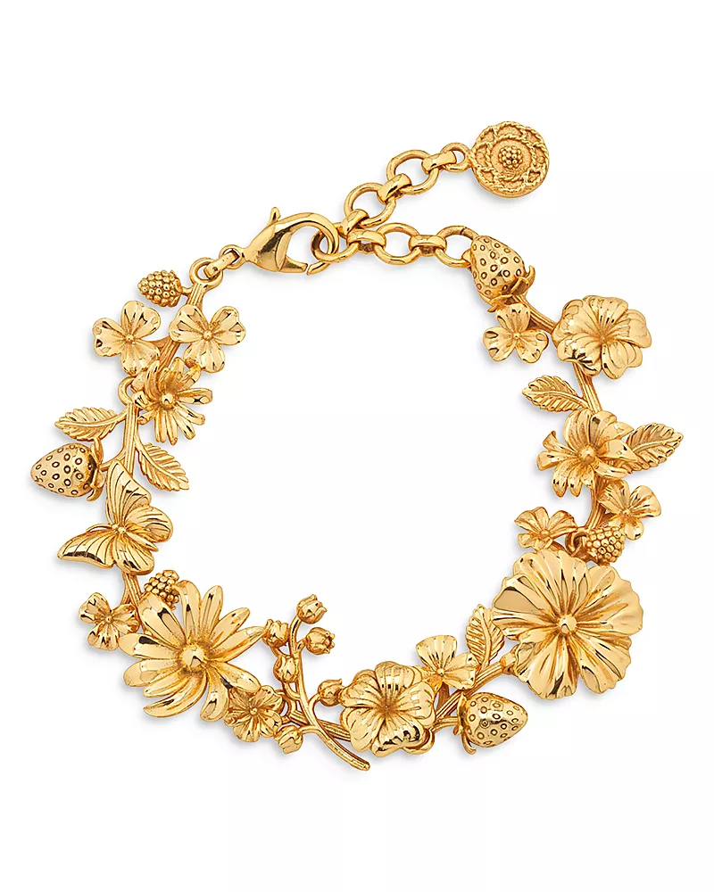 Capucine De Wulf Meadow Bouquet Link Bracelet