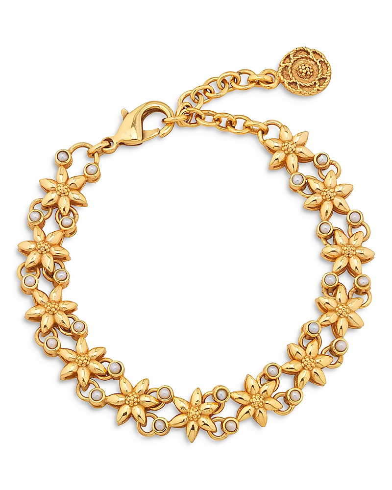 Capucine De Wulf Jasmine Shell Pearl Bracelet