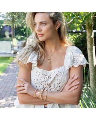 Meadow Flowers Petite Cuff Bracelet