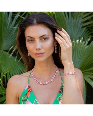 Dianthus Convertible Necklace, 16"-18"