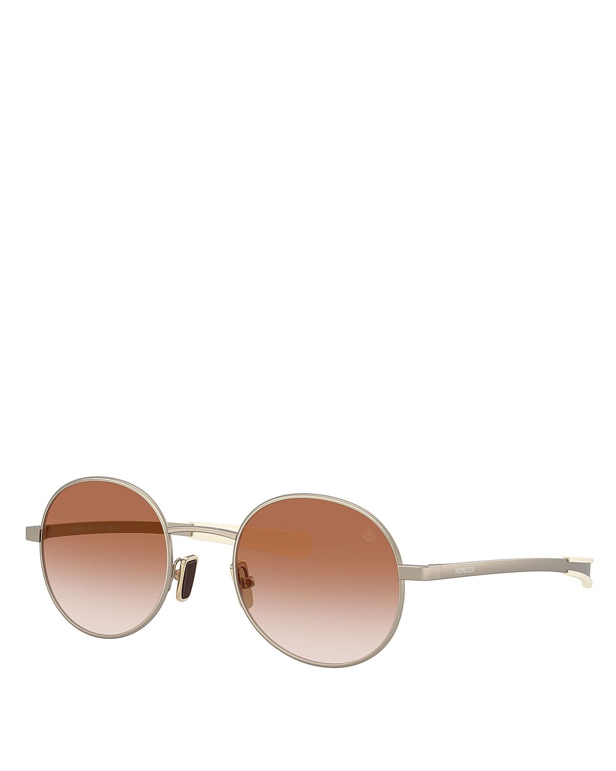 Moncler Centro Oval Sunglasses, 50mm
