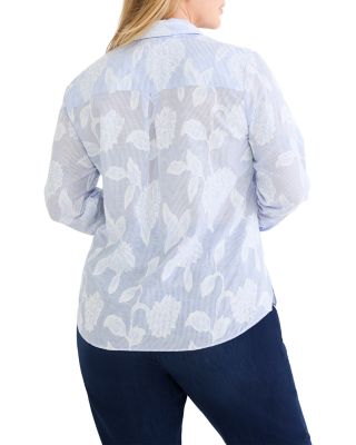 Floral Jacquard Top