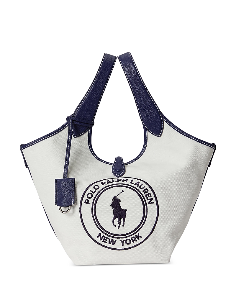 Polo Ralph Lauren Polo Play Logo Canvas Tote