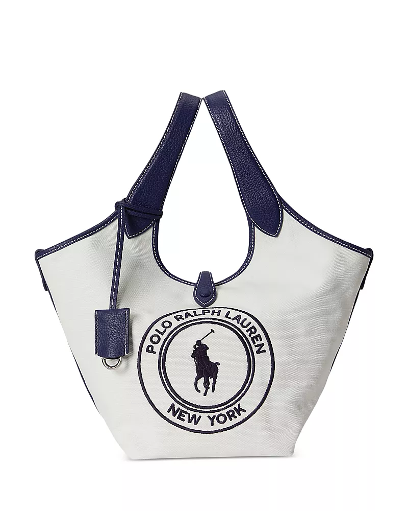 Polo Ralph Lauren Polo Play Logo Canvas Tote