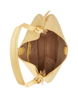 Polo ID Small Suede Shoulder Bag 