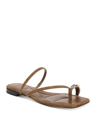 Women's Polli Toe Ring Suede Sandals