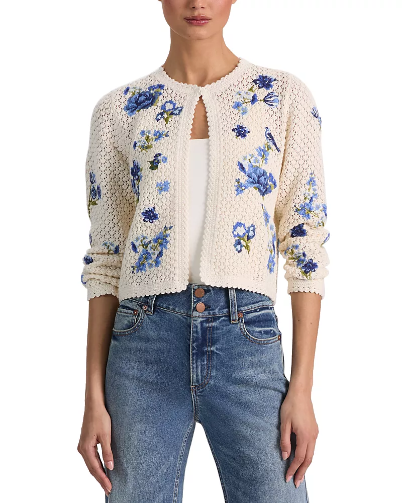 Alice and Olivia Anderson Flyaway Cardigan