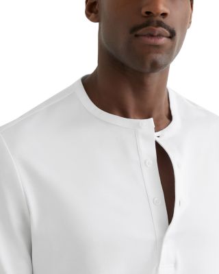 Long Sleeve Cotton Henley