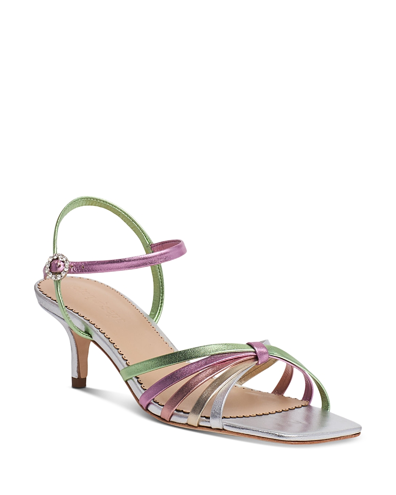 Cinq a Sept Women's Malia Strappy Metallic Sandals