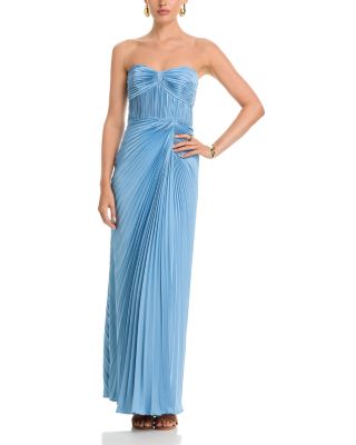 Amur Joyceanne Plisse Gown