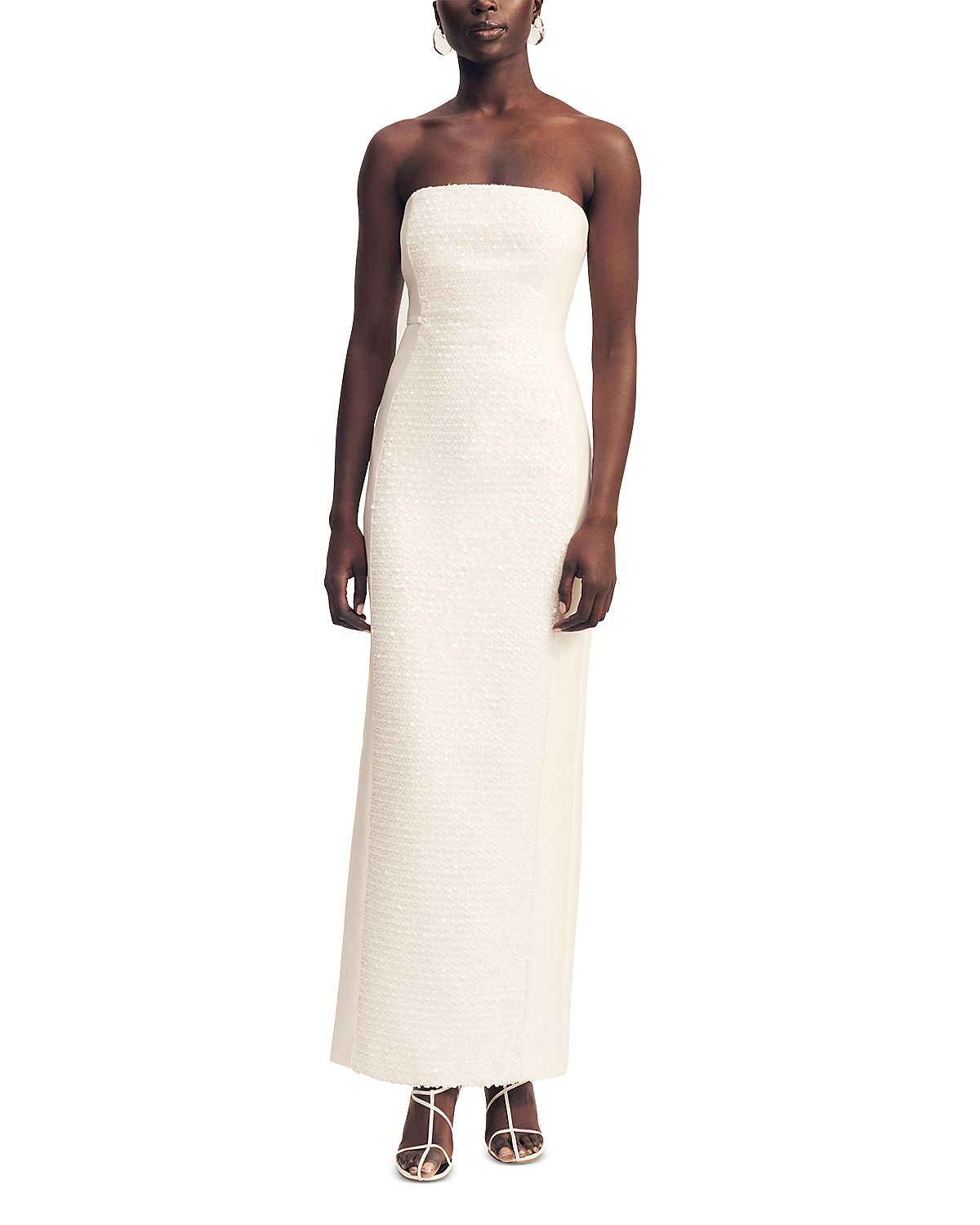 Shona Joy Eluna Panelled Sequin Dress