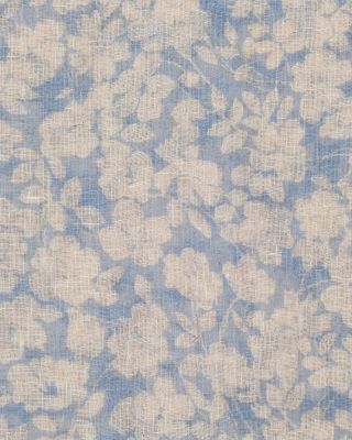 Dalia Floral Printed Linen Scarf