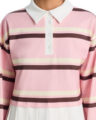 Multi Stripe Layered Mini Dress - Exclusive