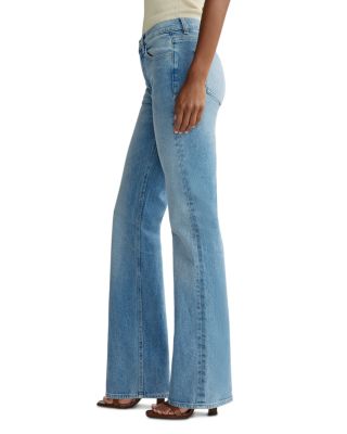 Bella Slim Mid Rise Bootcut Jeans in Sky Castle
