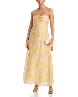 Amina Strapless Maxi Dress