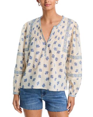 Floral Popover Top - Exclusive
