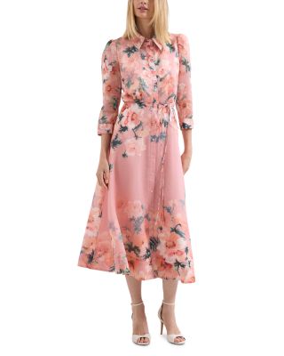 Anabella Floral Shirtdress