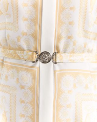Barocco Foulard Silk Dress