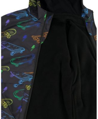 Boys' 3-in-1 Two-Piece Mid-Season Skateboards Outerwear Set - Little Kid, Big Kid