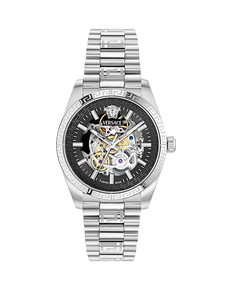 Versace Millenyium Limited Edition Watch, 40mm In Silver