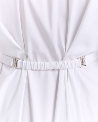 Poplin Belted Dress