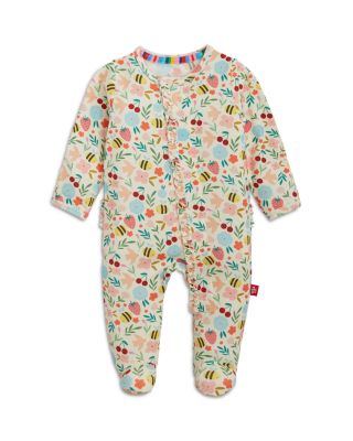 Girls' Honey Blossom Magnetic Footie - Baby