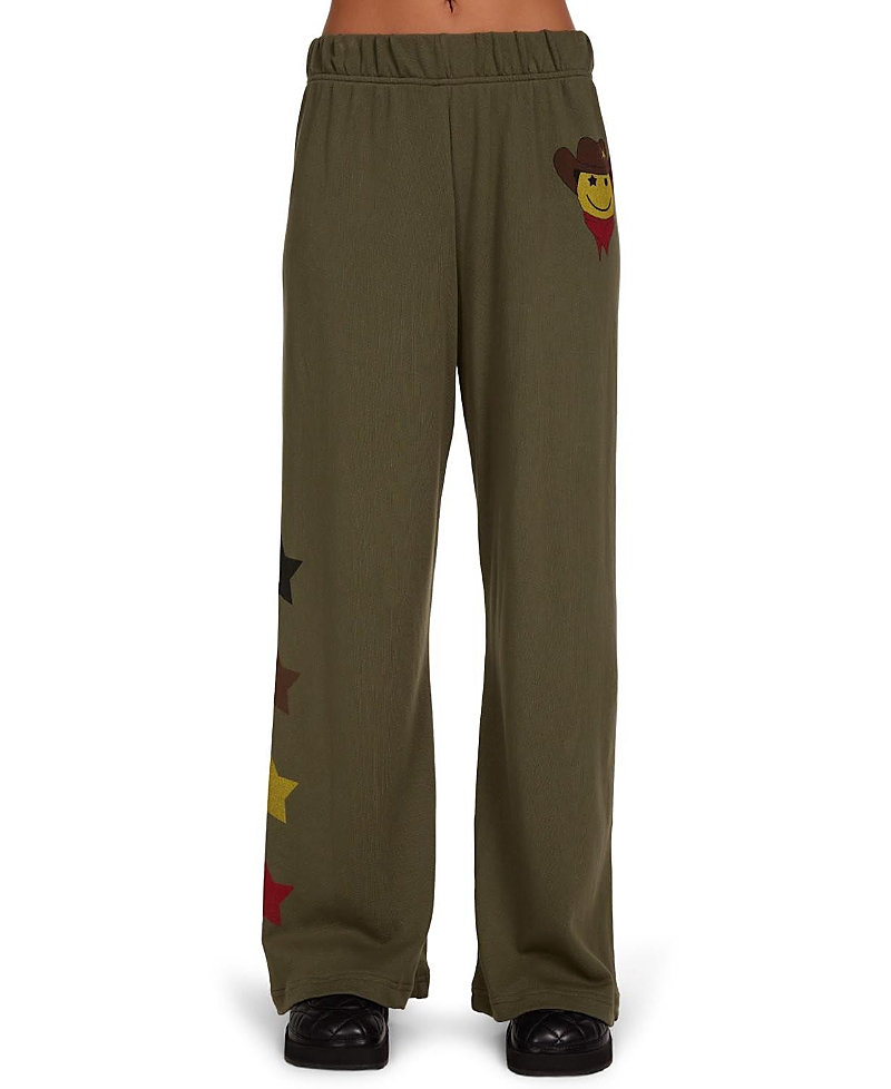 Lauren Moshi Yvette Cowboy Happyface Jogger
